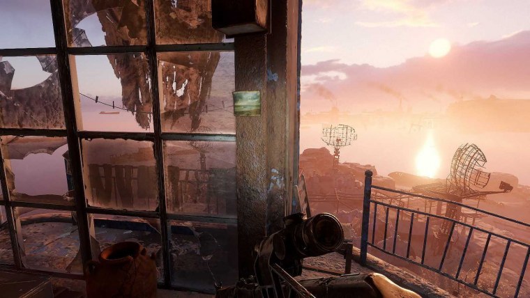 Метро Эксодус 4к печь