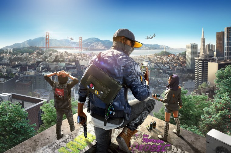 Watch Dogs 2 попки