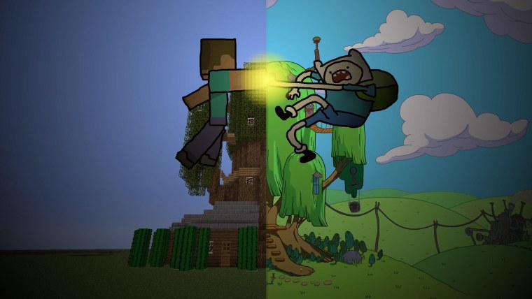 Фон МАЙНКРАФТА