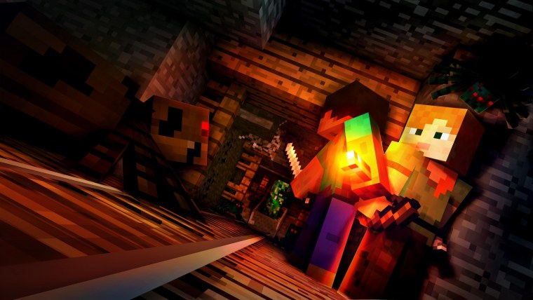 Майнкрафт фон для рабочего стола