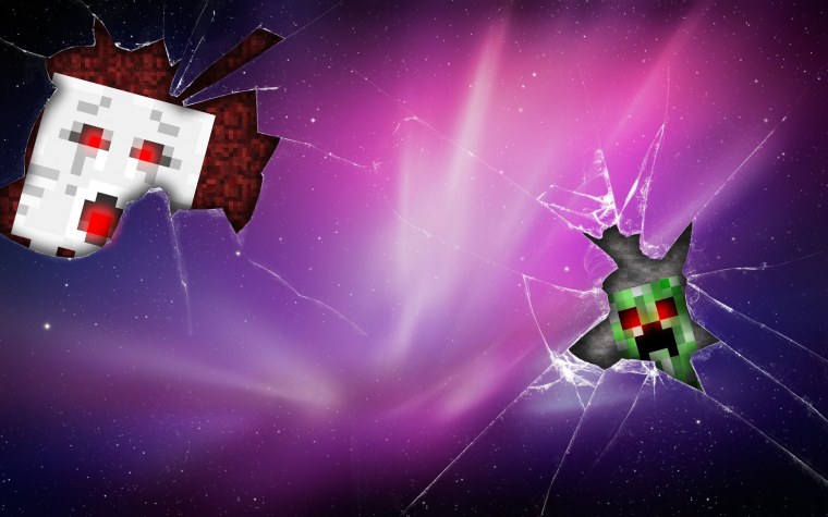 Крутые рабочие столы с МАЙНКРАФТОМ