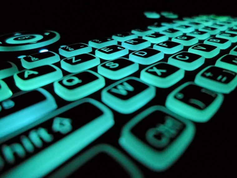 Ноутбук крупным планом