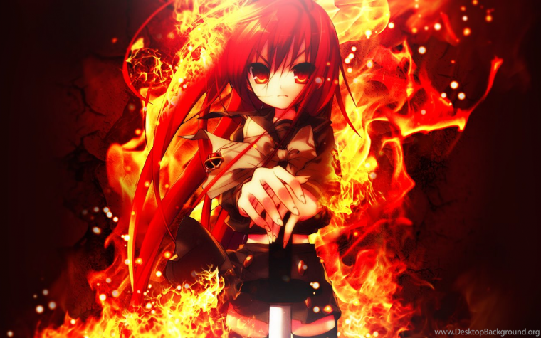 Аниме красный