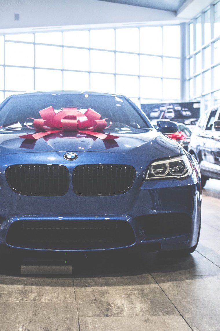 БМВ м5 подарок