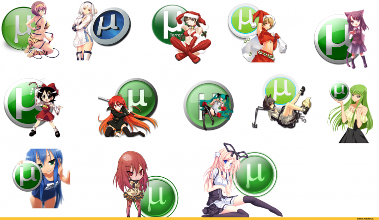 Иконки в стиле аниме