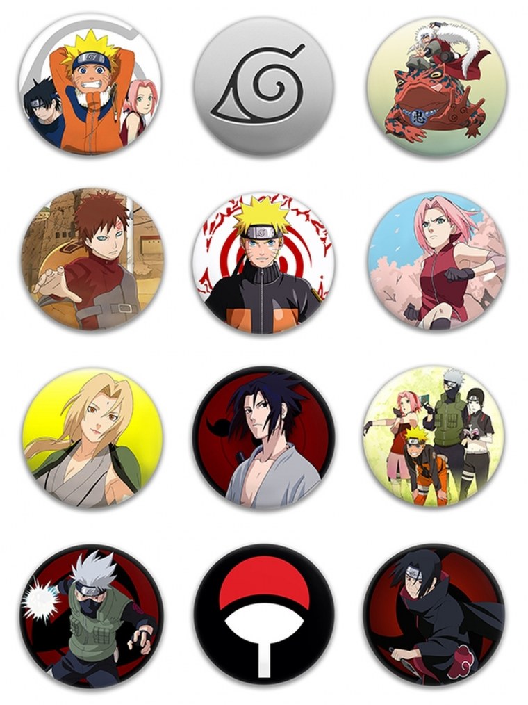 Пины значки аниме