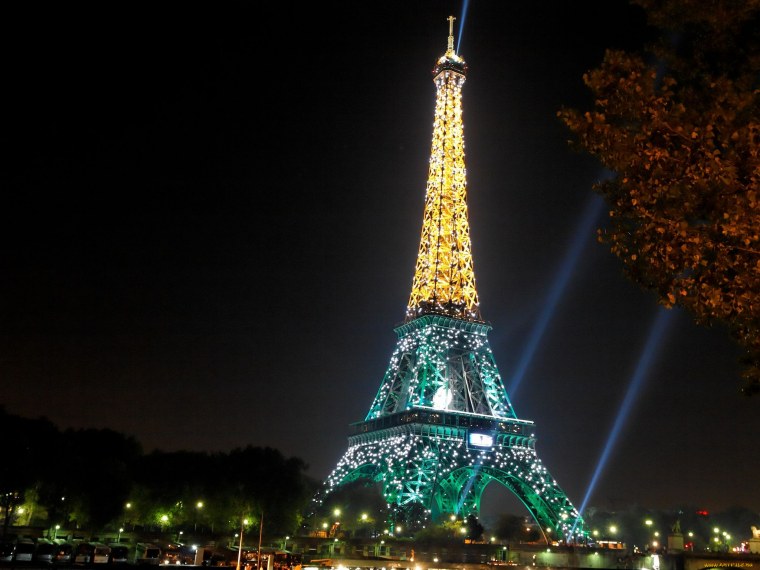 Франция вечером