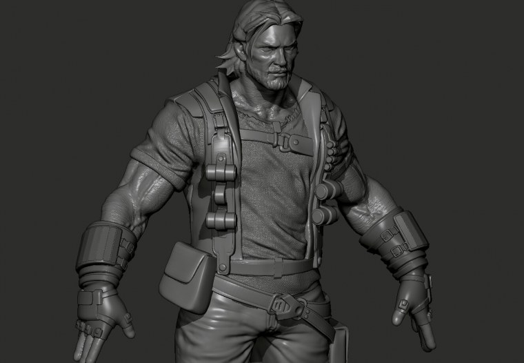 Джим Рейнор в скафандре