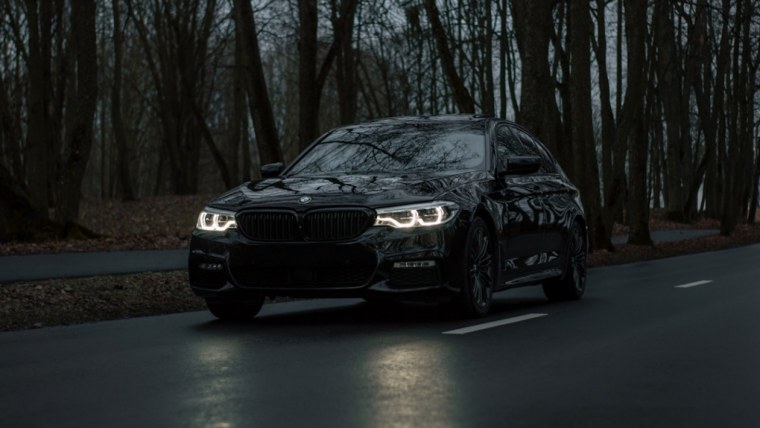 BMW 5 g30 черная