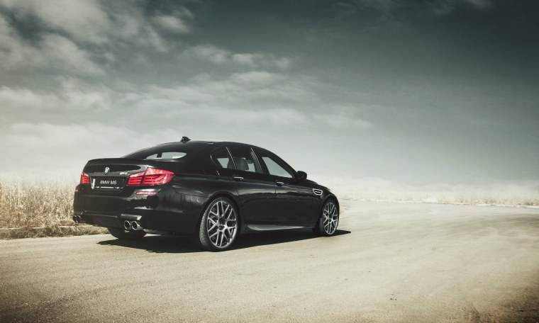 BMW m5 sedan черный