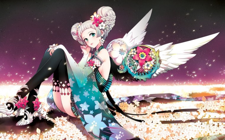 Невинная девушка арт