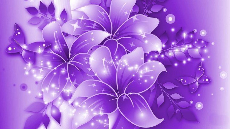 Яркий фон с цветами