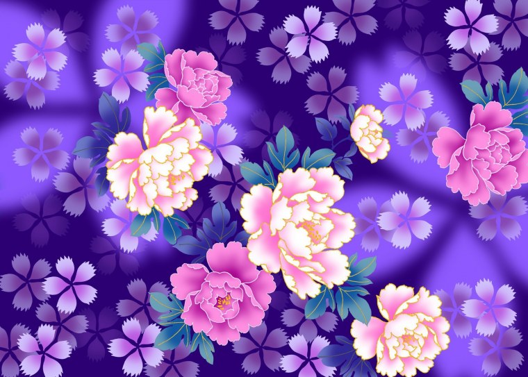 Сиреневые цветы