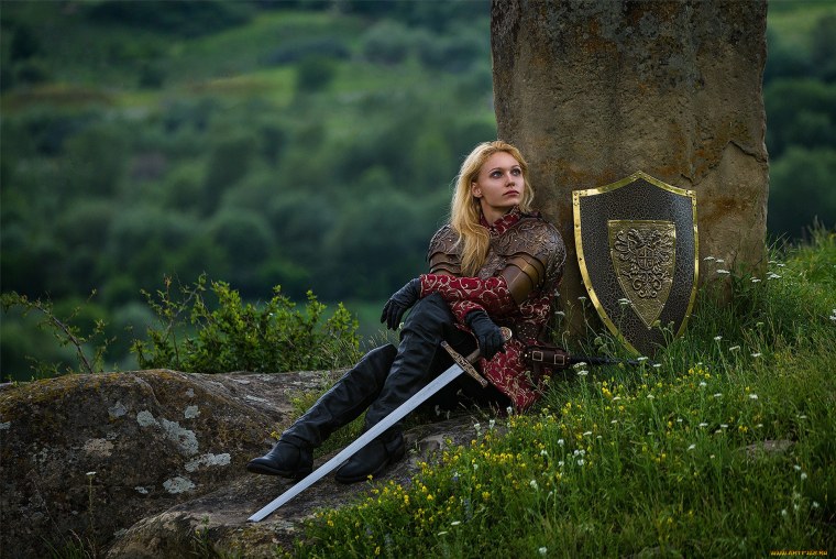 Девушка воин