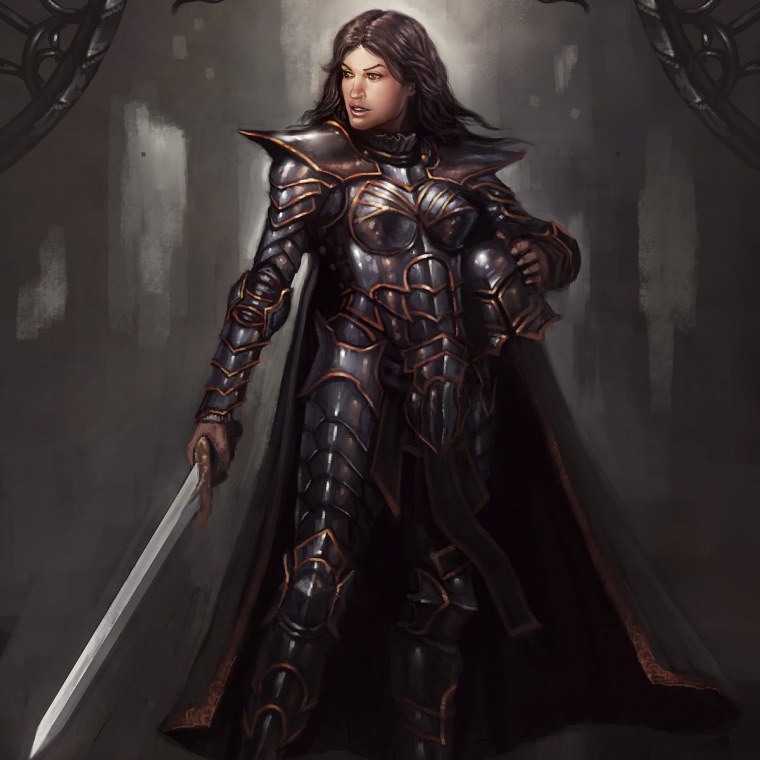 Девушка рыцарь