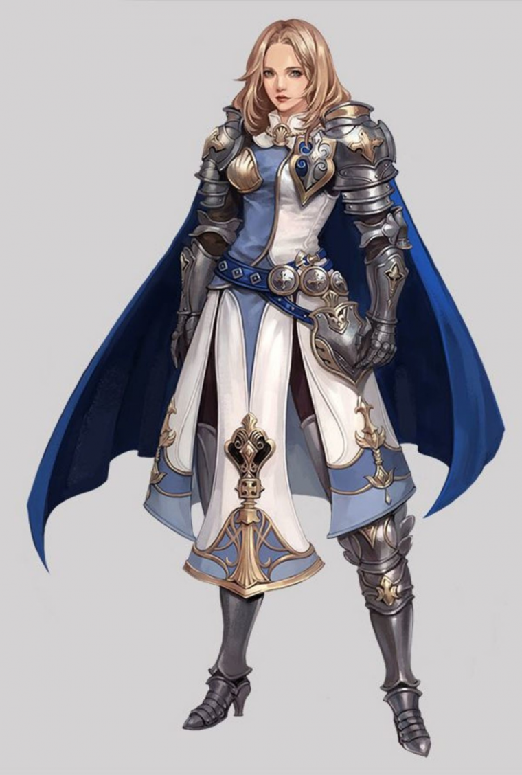 Девушка в доспехах