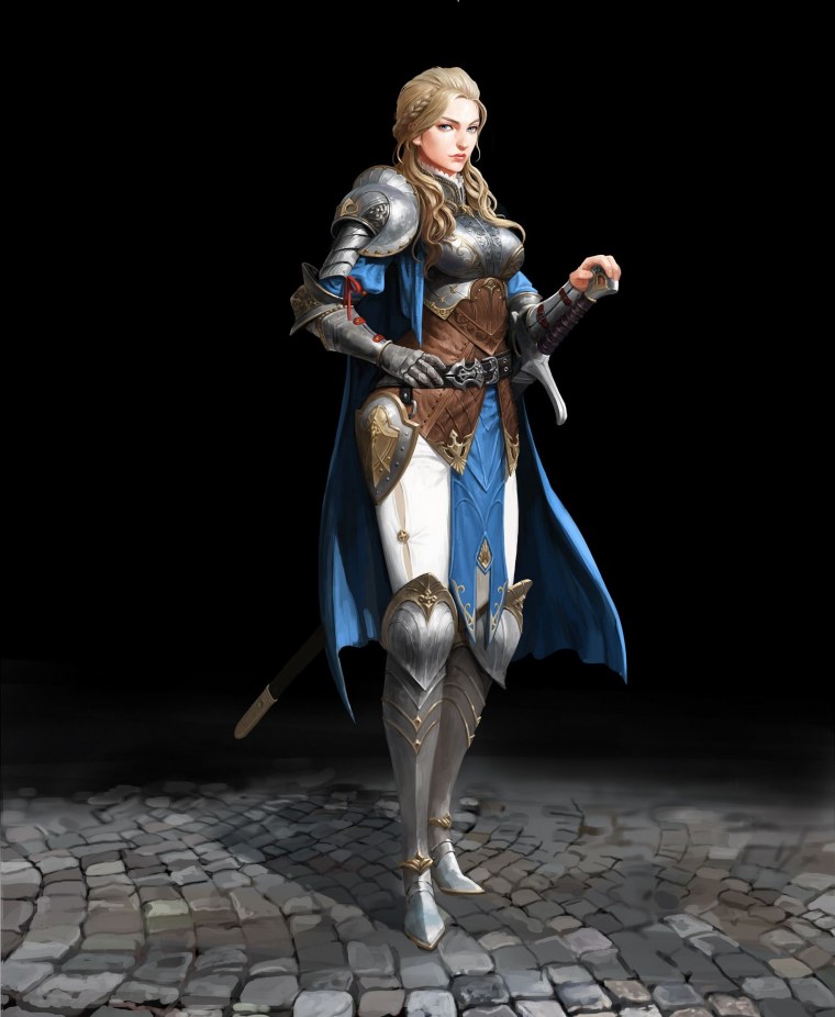 Рыцарка Геншин