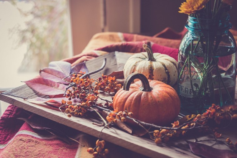 Осенний уют кот