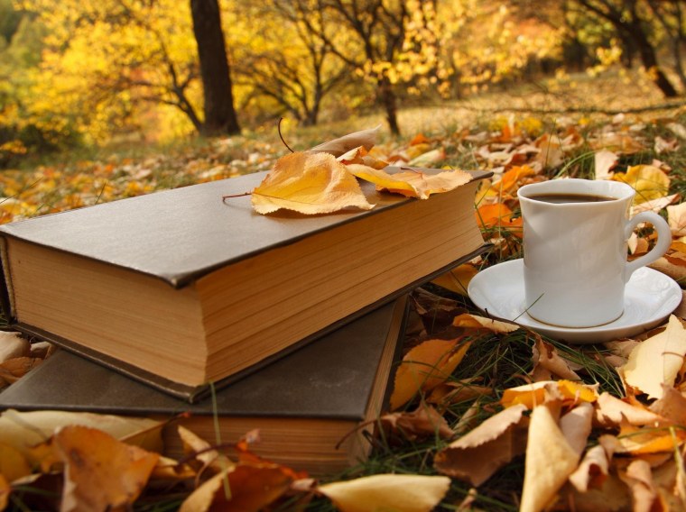 Осень уют листья