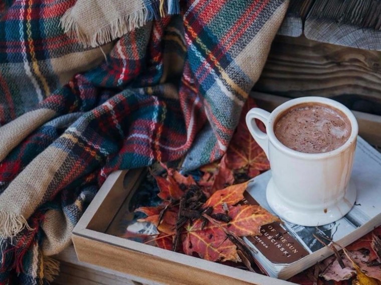 Уютные осенние пледы