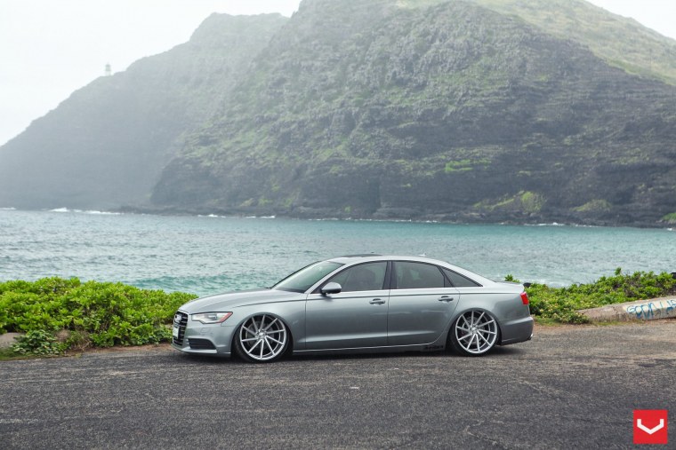 Audi a6 avant stance