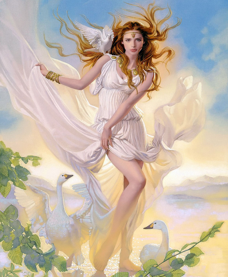 Греческие Богини фэнтези