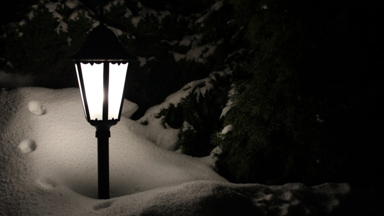 Фонари ночью