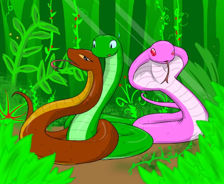 Мультики про змей для детей