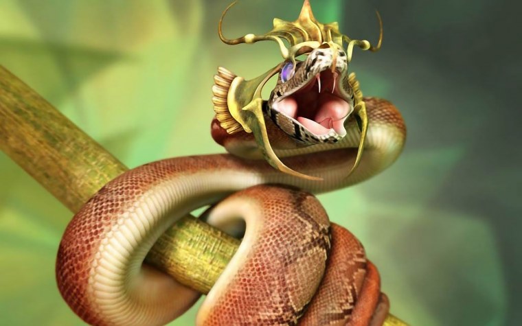 Анаконда 3д модель