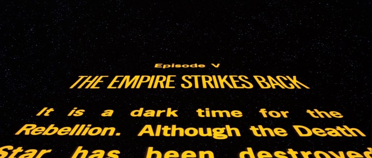 Звездные войны на черном фоне