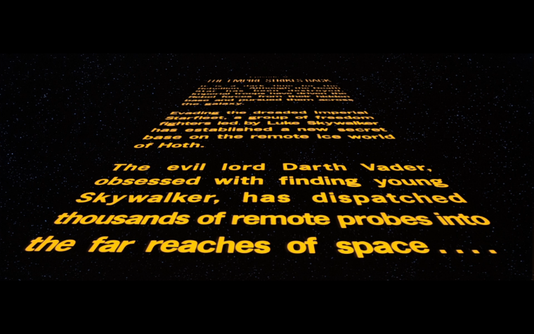 Star Wars давным давно в далекой далекой галактике