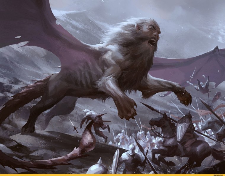 Грифоны древнего Египта