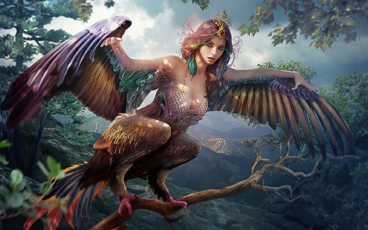 Сирин алконост Гамаюн