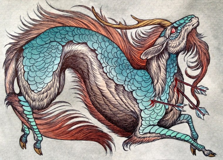 Морские Мифические существа келпи