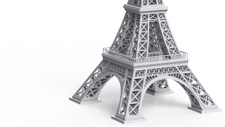 Эйфелева башня в Париже