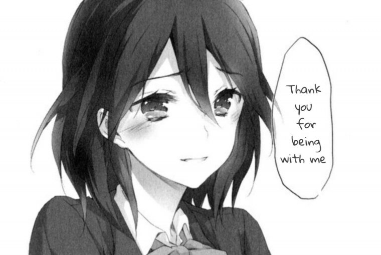 Аниме аватар черно белый