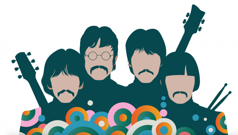 Битлз рисунки