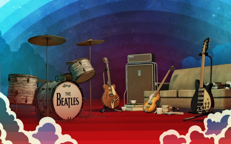 Beatles аниме обои