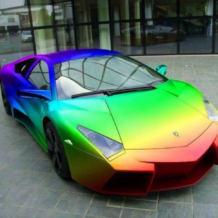 Ламборджини Галлардо Радужный