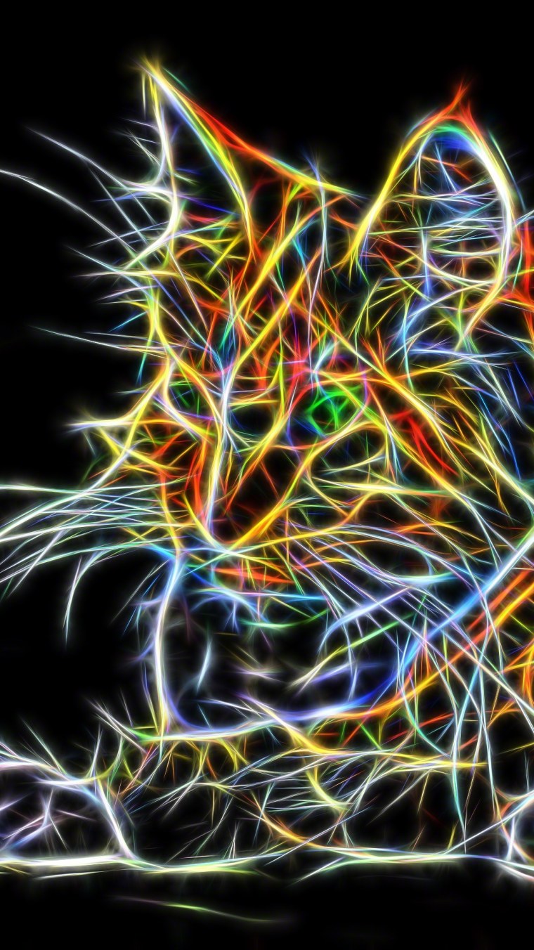 Абстракция амолед