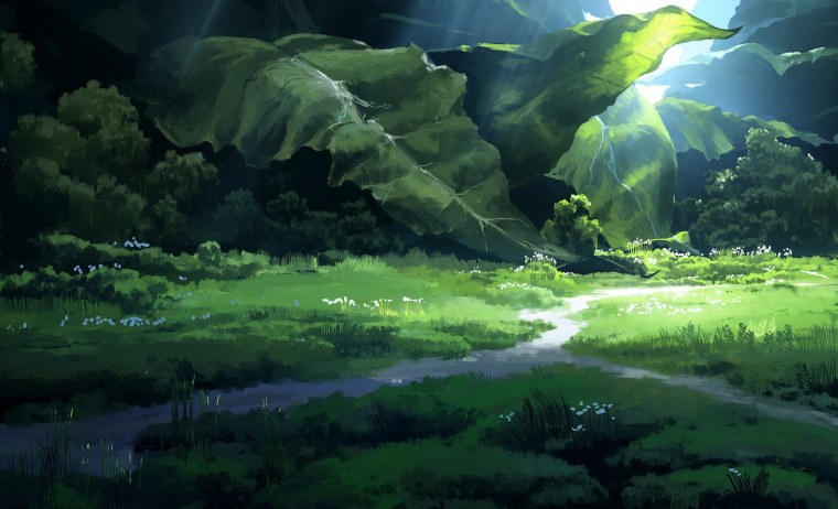 Сказочный лес аниме