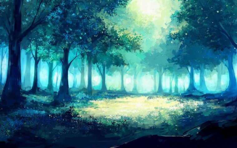 Светлый лес фэнтези