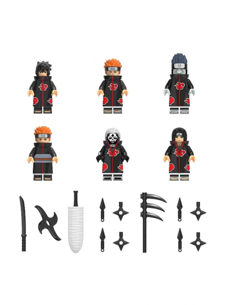 Лего Наруто минифигурки Акацуки