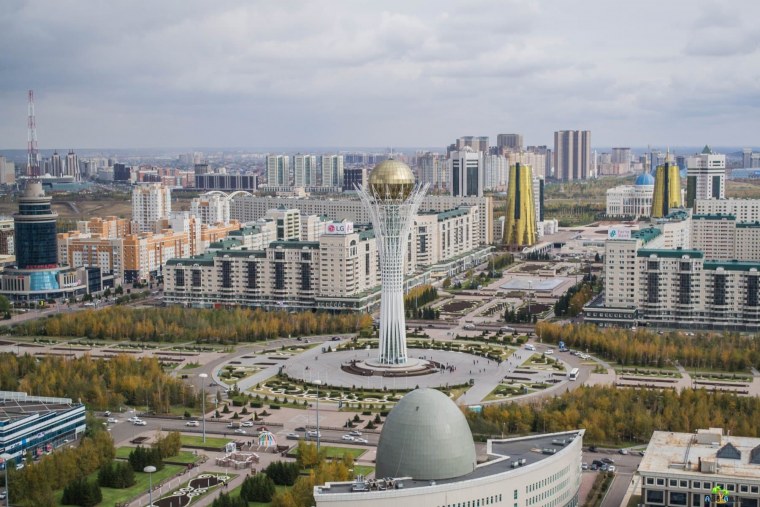 Маки в степи Казахстана