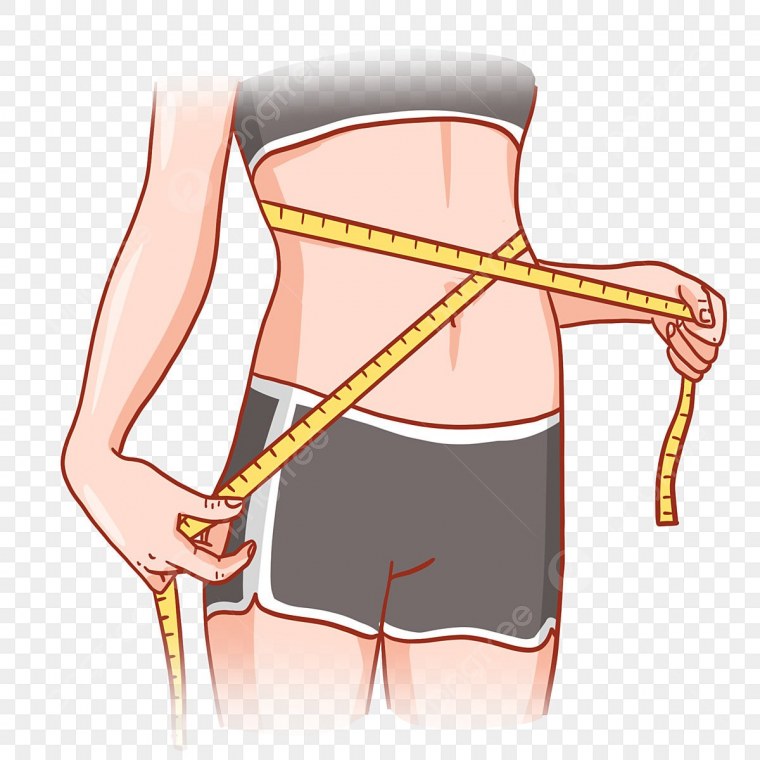 Веревка на талии у мужчин для похудения