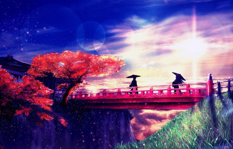 Аниме пейзаж