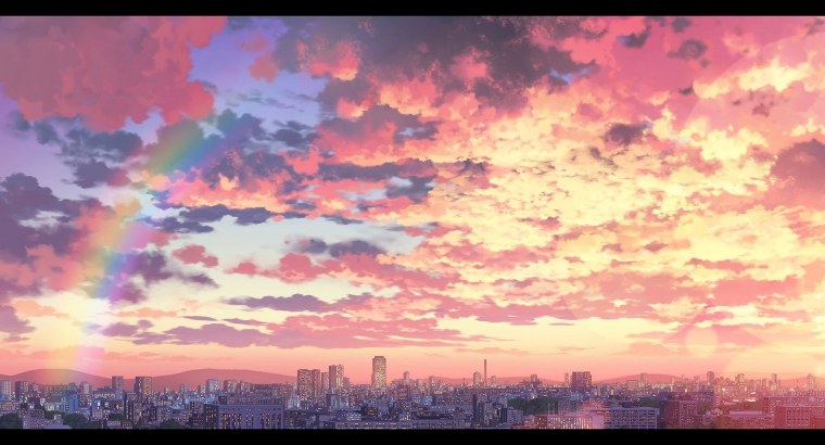 Аниме пейзажи на рабочий стол