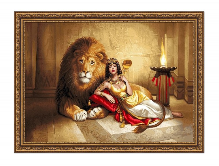 Фотосессия со львом