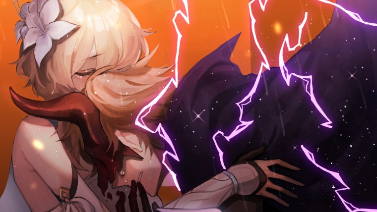 Джун ли Геншин арт