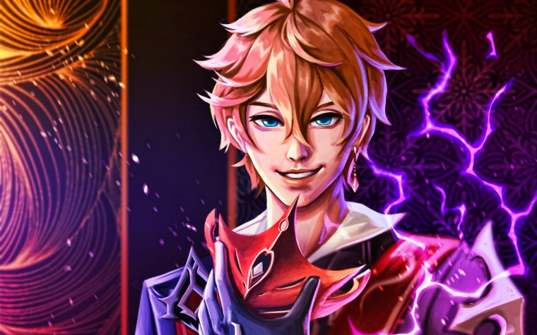 Кадзуха Геншин Импакт обои